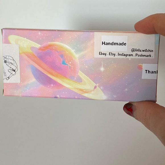 Handmade press on nails. Long coffin shape. StPatrick’s day. 20 nails. 10 sizes - Picture 10 of 16